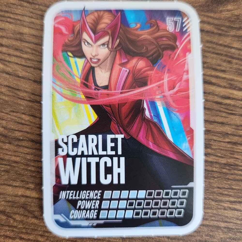 Loblaws Marvel Card - 57 Scarlett Witch - MAKE A BUNDLE!!